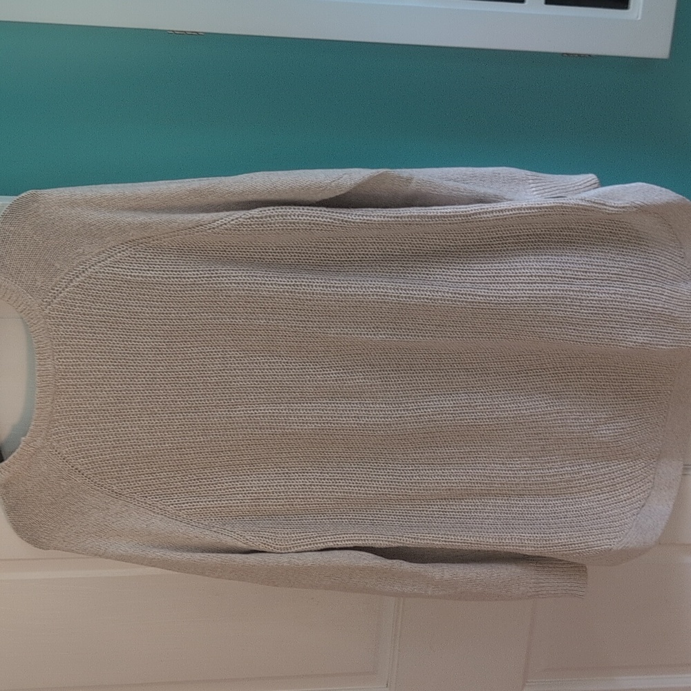Beige Button-Side Sweater - Picture 9 of 15